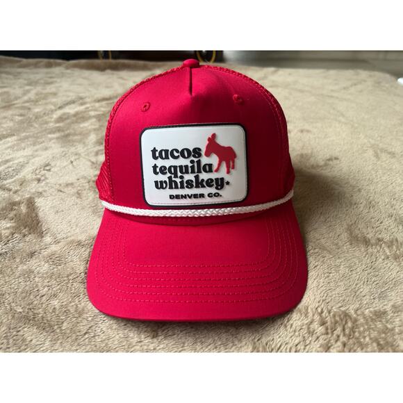 Legacy Trucker Hat Denver Colorado Tacos Tequila Whiskey One Size Snapback - Picture 3 of 7
